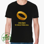 Мужская футболка органик