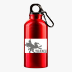 Металлическая бутылка 400 мл UV-DTF