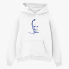 Толстовка худи оверсайз