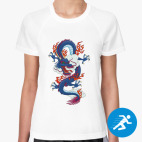 Женская спортивная футболка