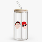 Банка с бамбуковой крышкой