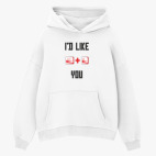 Толстовка худи оверсайз