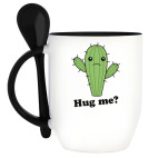 Кружка с ложкой