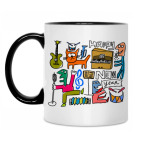 Кружка двухцветная