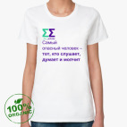 Женская футболка органик