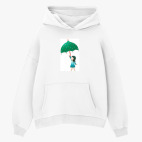 Толстовка худи оверсайз