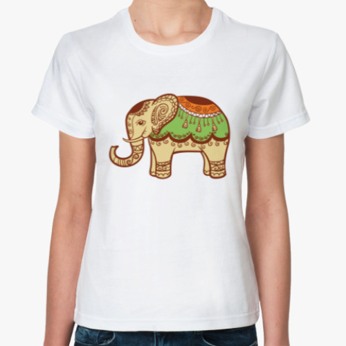 Классическая футболка Белый слон