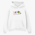 Толстовка худи оверсайз