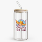 Банка с бамбуковой крышкой