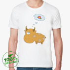 Мужская футболка органик