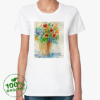 Женская футболка органик