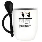 Кружка с ложкой