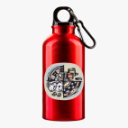 Металлическая бутылка 400 мл UV-DTF