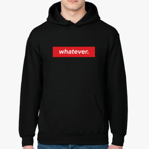 Толстовка худи 'whatever'