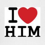 Романтичный принт I LOVE HIM