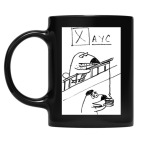 Кружка цветная UV-DTF