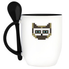 Кружка с ложкой