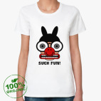 Женская футболка органик