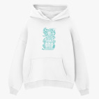 Толстовка худи оверсайз