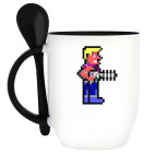 Кружка с ложкой