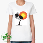 Женская футболка органик