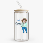 Банка с бамбуковой крышкой