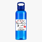 Прозрачная спортивная бутылка