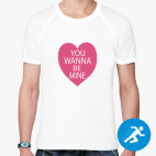 Мужская спортивная футболка