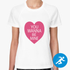 Женская спортивная футболка