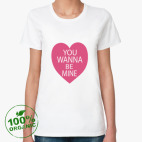 Женская футболка органик