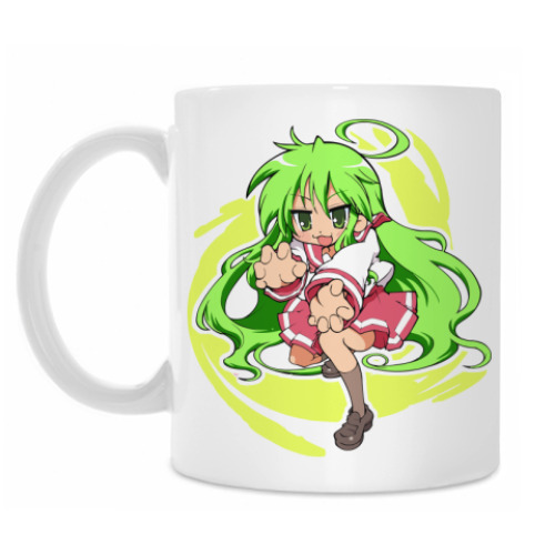 Кружка с принтом Fight