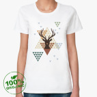 Женская футболка органик