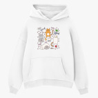 Толстовка худи оверсайз