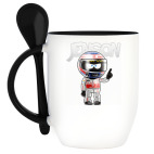 Кружка с ложкой