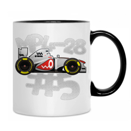 Кружка с принтом Jenson