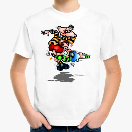 Детская футболка с принтом 'Американский футбол'