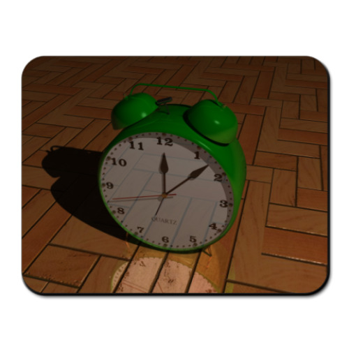 Коврик для мыши  'Будильник'