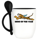 Кружка с ложкой