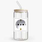 Банка с бамбуковой крышкой