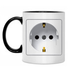 Кружка двухцветная