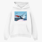 Толстовка худи оверсайз