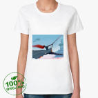 Женская футболка органик