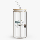 Банка с бамбуковой крышкой