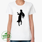 Женская футболка органик