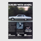 Постер 40 х 60 см Buick
