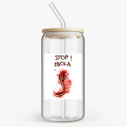 Банка с бамбуковой крышкой