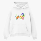 Толстовка худи оверсайз