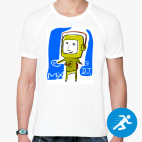 Мужская спортивная футболка