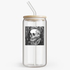 Банка с бамбуковой крышкой