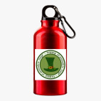 Металлическая бутылка 400 мл UV-DTF